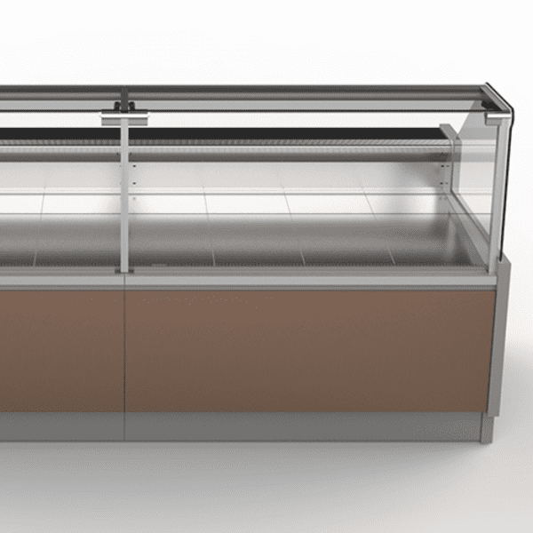ZARA2 100- Rashladna vitrina sa ravnim staklom i ventilacionim hladenjem