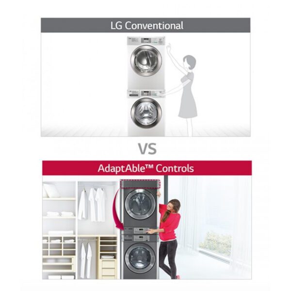LG Giant C + Stocking kit, profesionalna mašina za sušenje veša, električno zagrevanje - Image 3