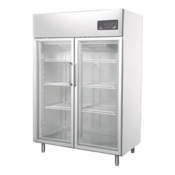 TC GNC 1400 L2G, Frižider sa duplim staklenim vratima - INOX