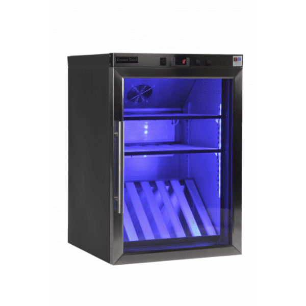 J-160 W - Vitrina za vino sa staklenim vratima